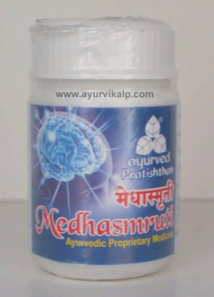 MEDHASMRUTI, Ayurved Pratishthan, 60 Tablets, For Memory